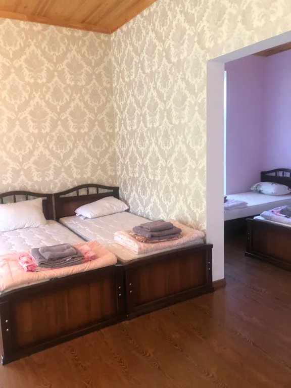 Дом в горах, около леса