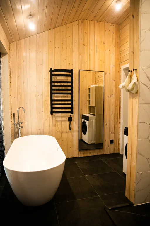 Дом с сауной и чаном