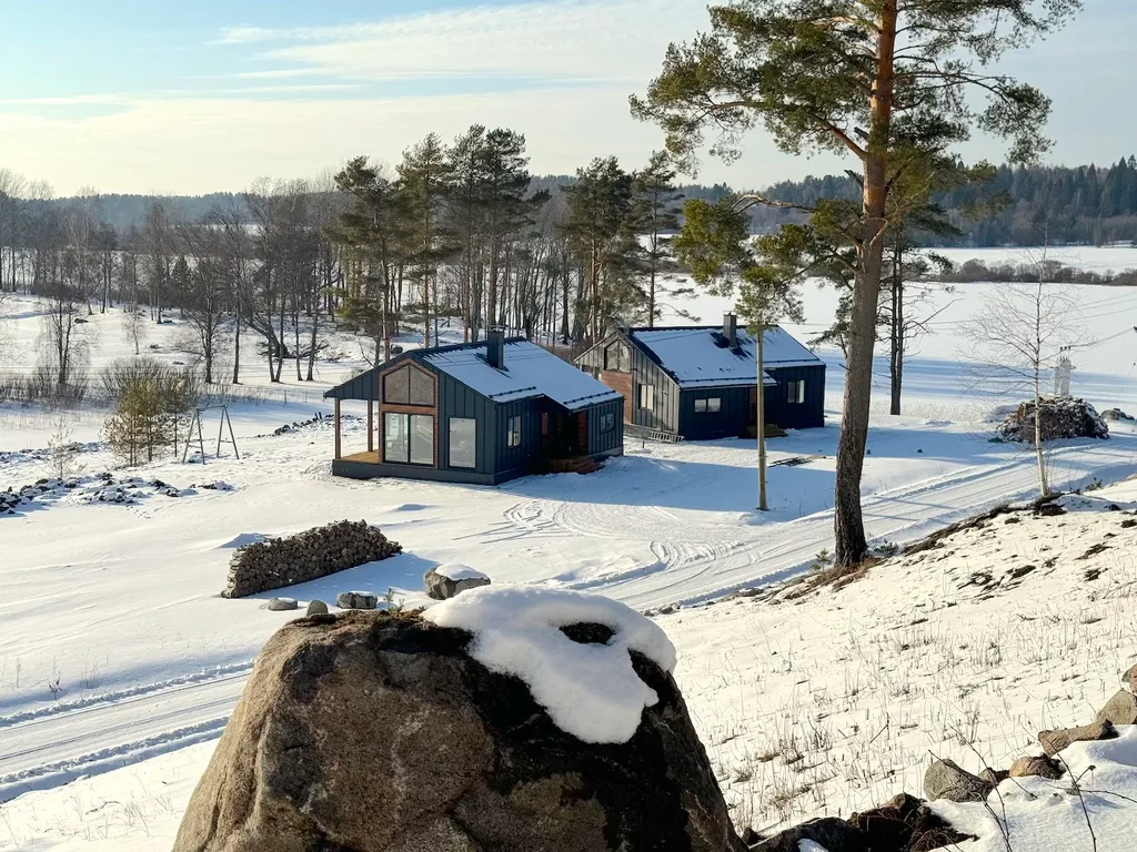 Домик на озере Ихоярви (дом №4)