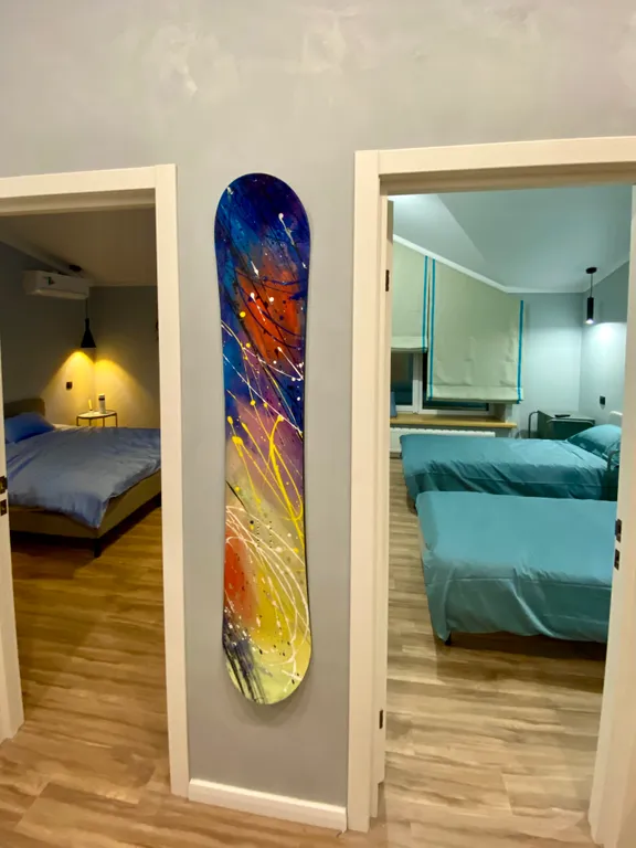 Апартамент с видом на горы