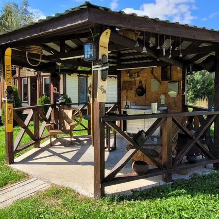 Гостевой дом Воздух с баней и горячей купелью фурако