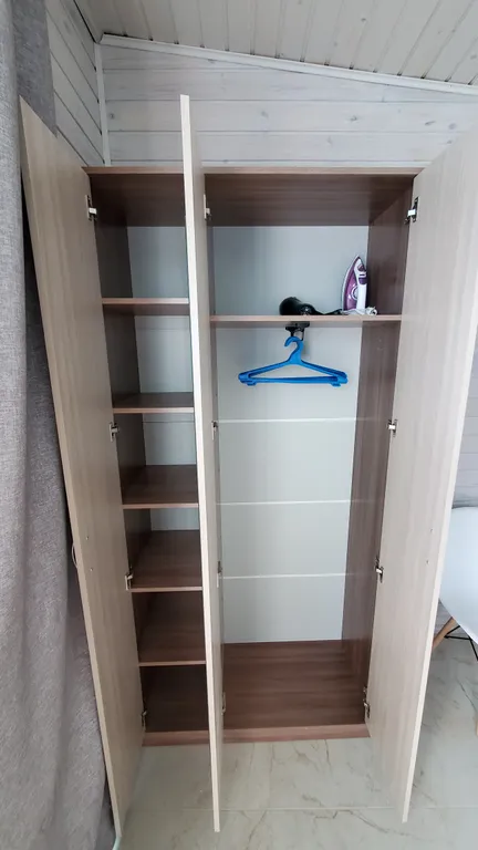 Студия с балконом и видом на море