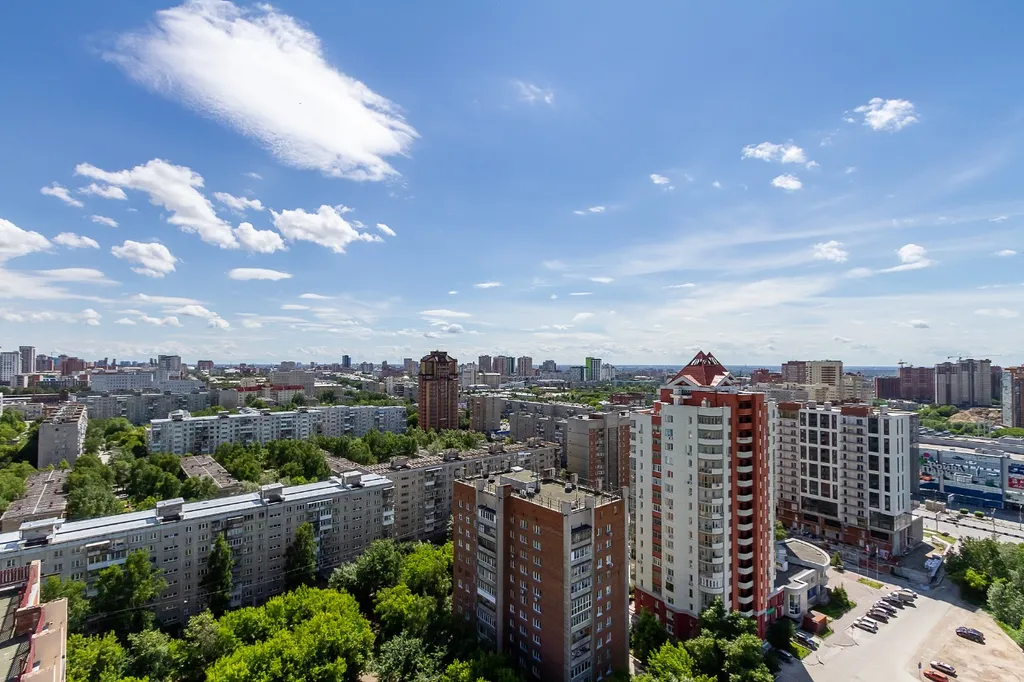 Квартира Квартира Апартамент с видом на город — Новосибирск