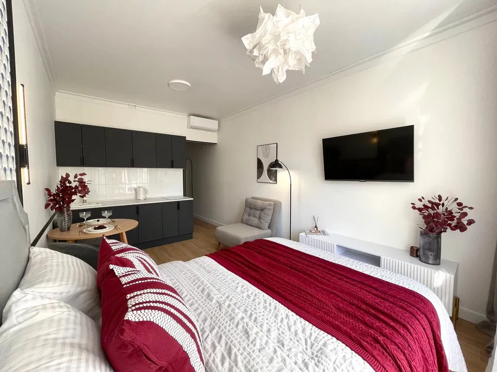 Квартира Квартира Стильная Студия Апарт-Комфорт Cherry в Новом ЖК Сердце Ярославля — Ярославль