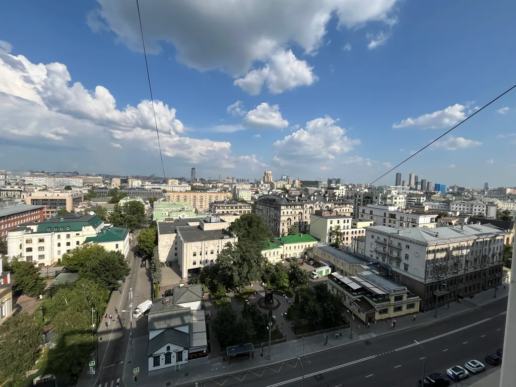 Квартира Квартира у метро Полянка, Панорама Замоскворечья — Москва