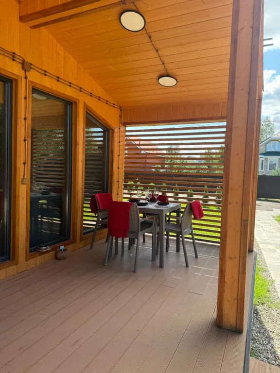 Коттедж Коттедж Современный Новогодний Barnhouse Роман с Надеждой — Гжель