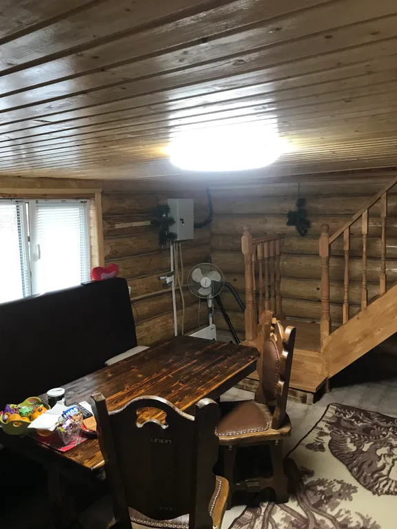 Новый бревенчатый дом