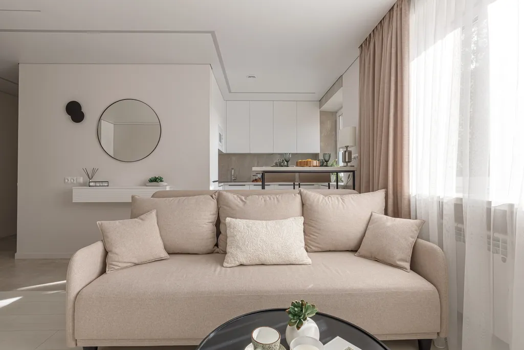 Светлая студия возле основных достопримечательностей