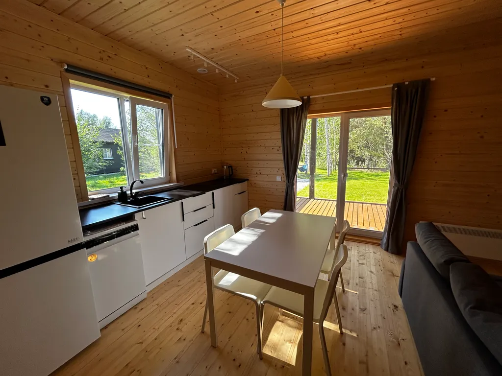 Уютный скандинавский барнхаус рядом с городом