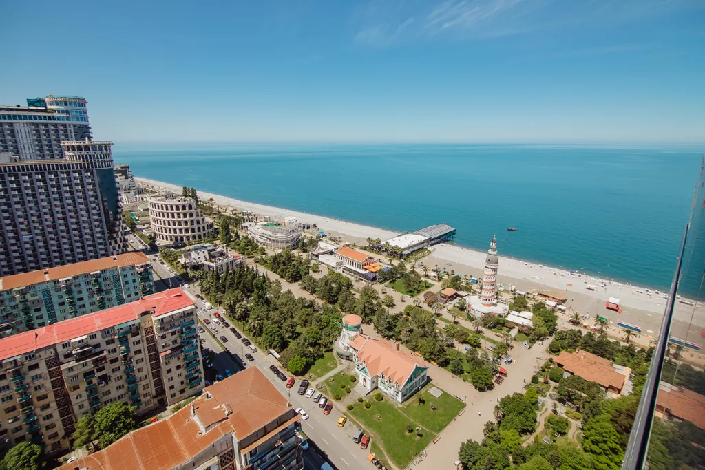 Студия с видом на море