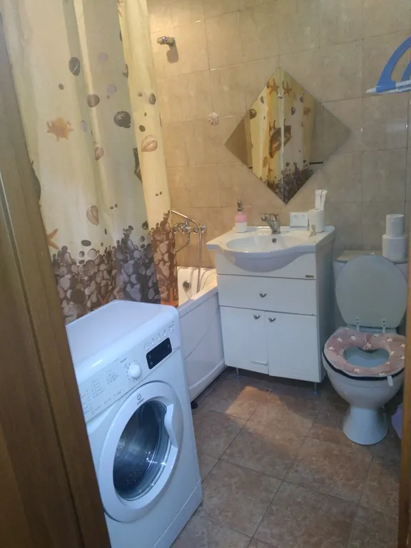 Теплая однокомнатная квартира в центре города