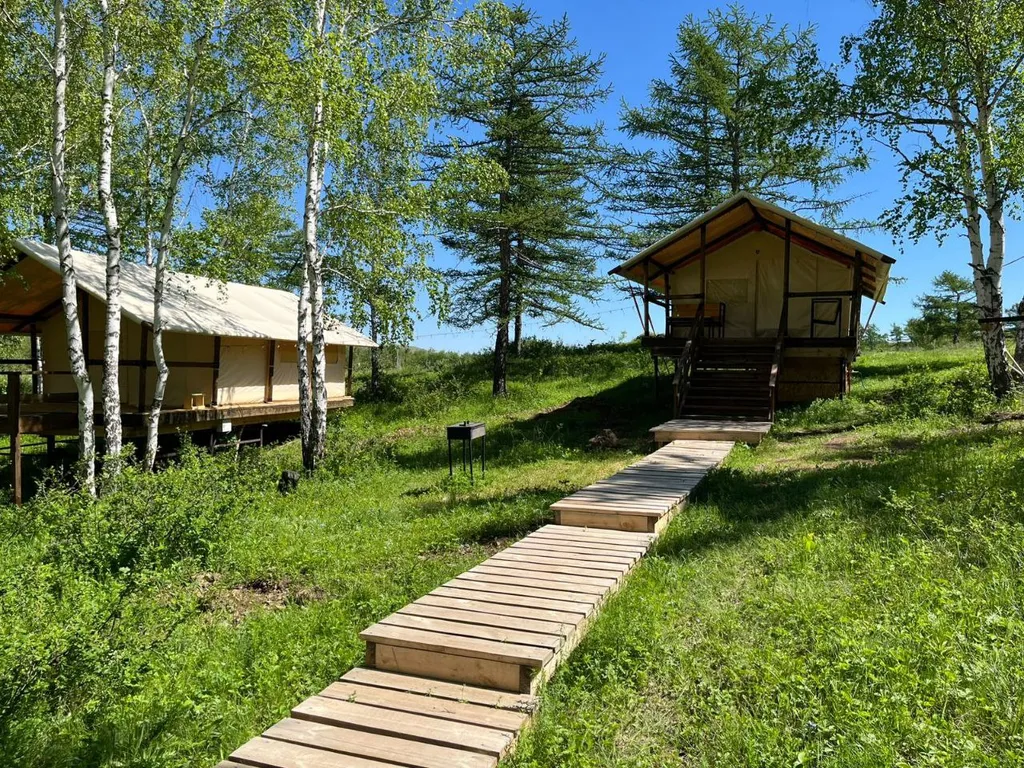 Уютное шале на природе в экопарке