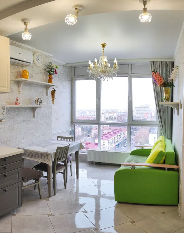 Квартира с панорамным видом в самом центре Краснодара