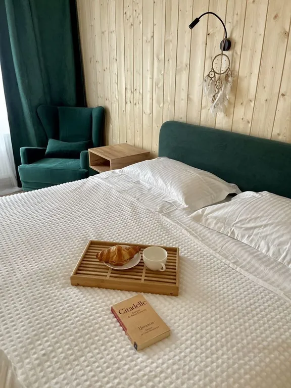 Дом с сауной и горячим чаном