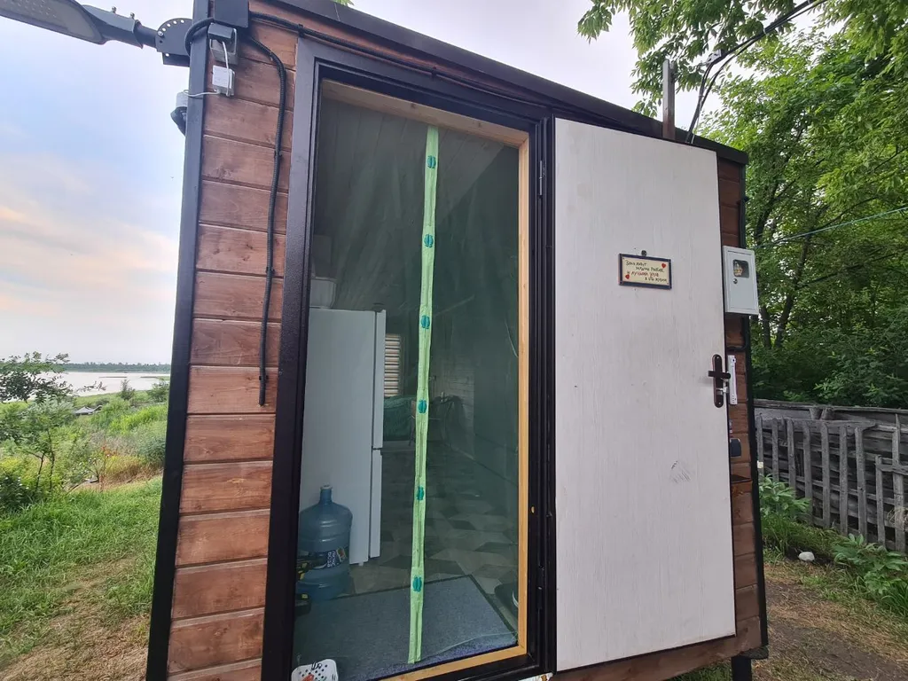 Каркасный домик с видом на озеро Горькое, Щучанский район