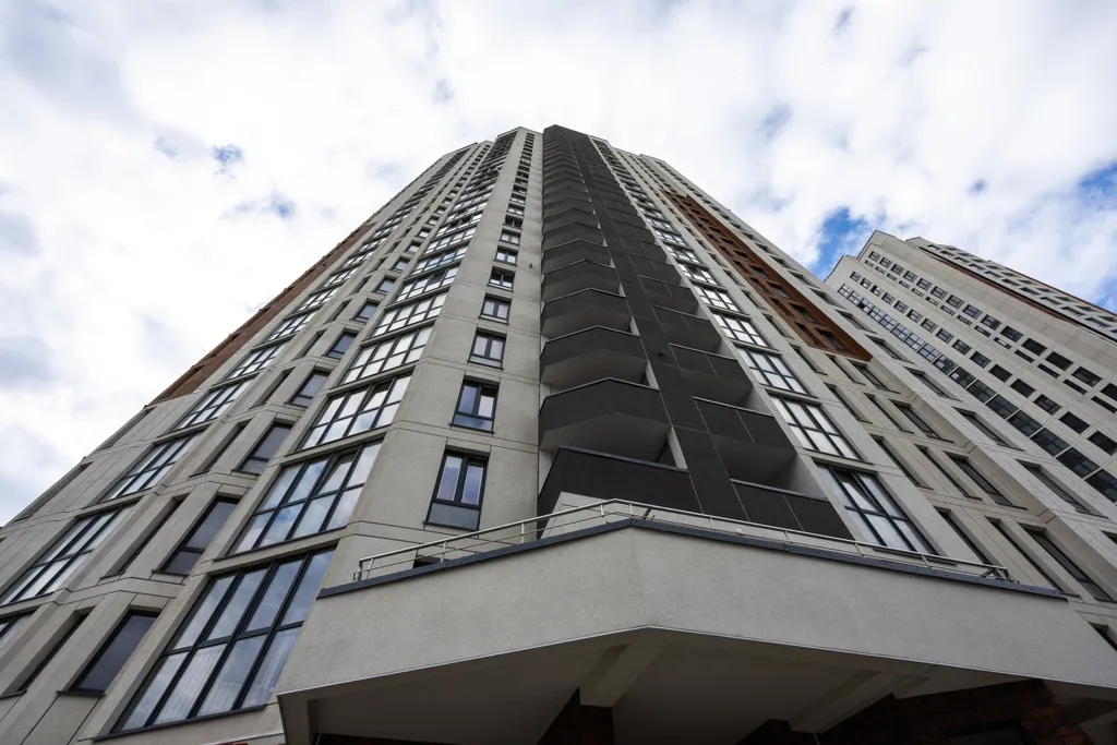 Квартира с панорамным видом на город в ЖК Калининград Сити