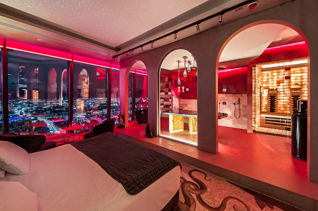 Квартира Апартаменты СПА атракцион - 77й этаж Федерация Восток. — аренда посуточно в Москва