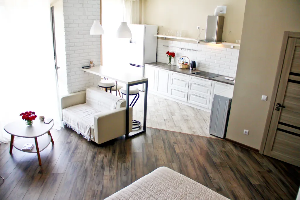 Уютная квартира-студия на новых микрорайонах