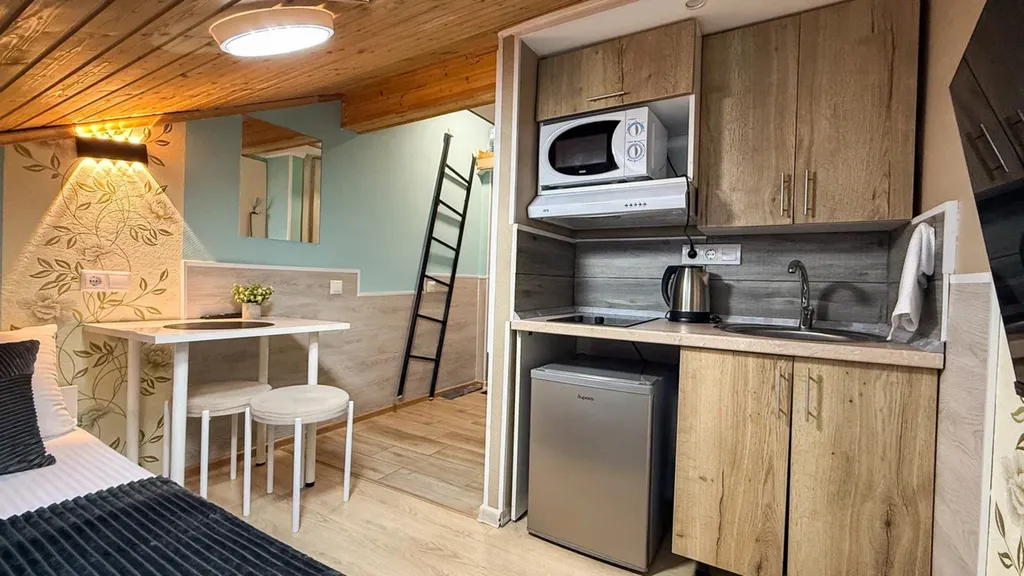 Квартира Квартира Уютная студия у метро Варшавская, Каширская — Москва