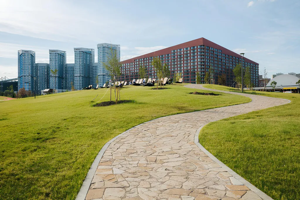 Квартира Квартира Топаз 223. Арт Апартс Запад. — Москва