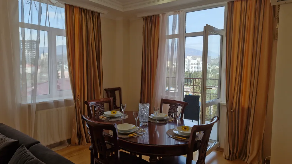 Просторная 2-комнатная квартира с видом на курорт