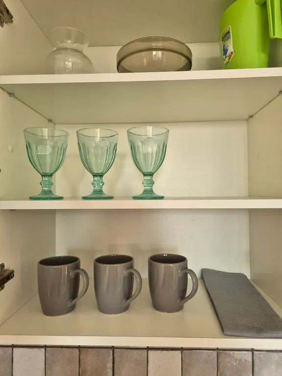 Студия с видом на море и зоной барбекю