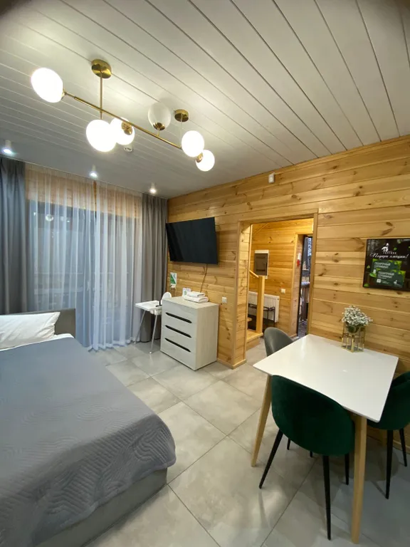 Домик на базе отдыха у озера Тургояк