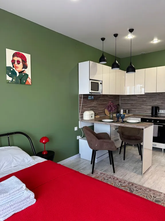 Студия рядом с аэропортом