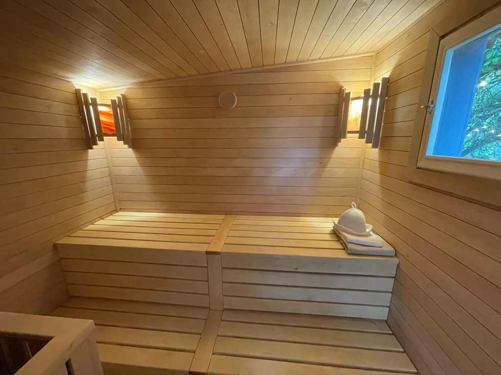 Дом-баня ольха с видом на горы