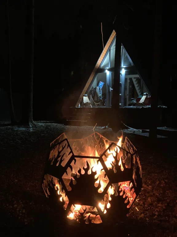 Уютный домик с банным чаном и панорамным видом на лес