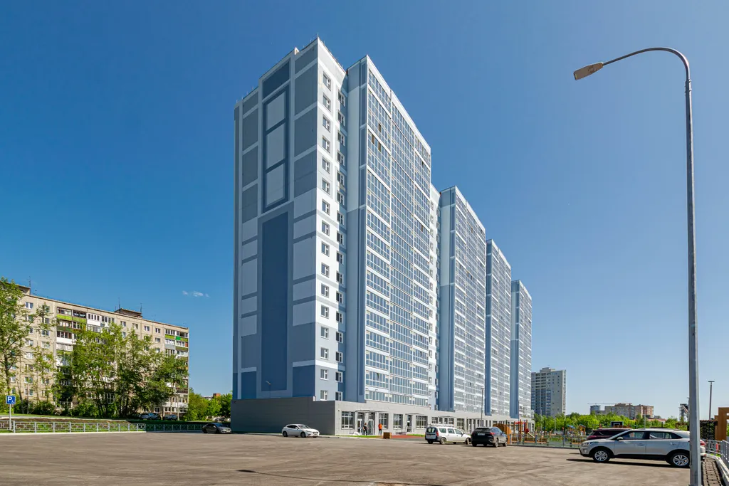 Шикарный вид 16 этажа на Каму | Цирк | УДС "Молот"