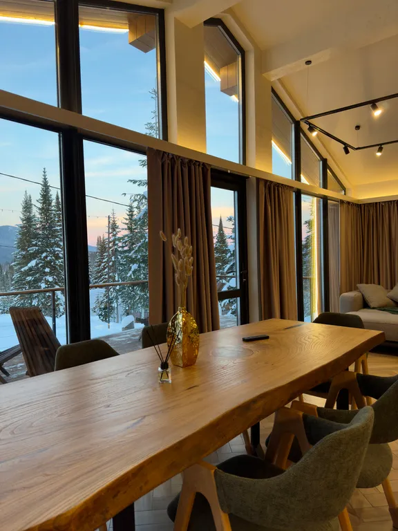 Дом GOLD с чаном на террасе