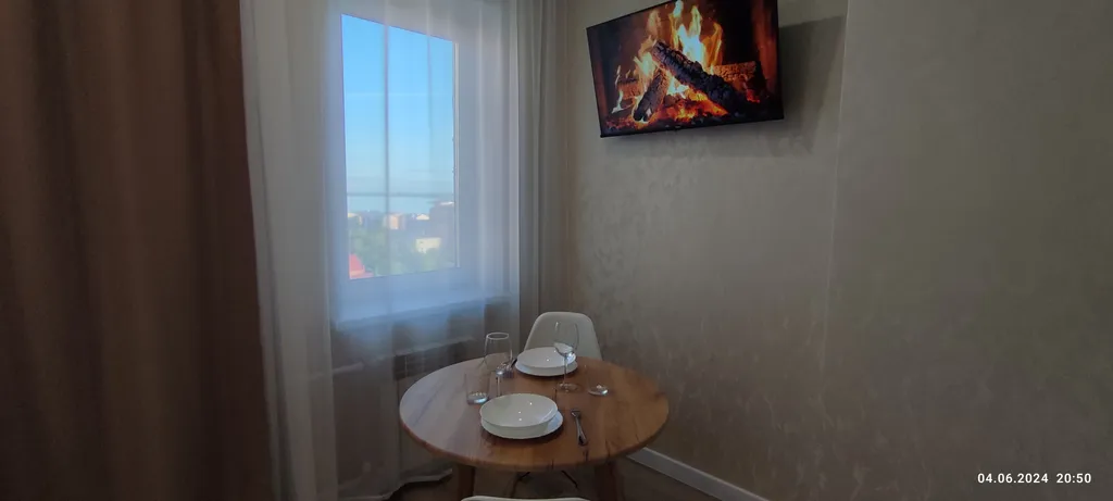 Уютная квартира с прекрасным видом на реку