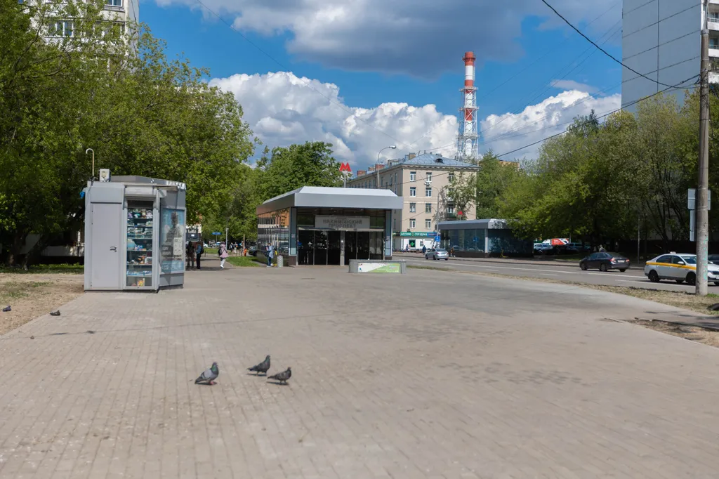 Квартира Квартира Обновленная студия Каллы у метро Нахимовский проспект — Москва