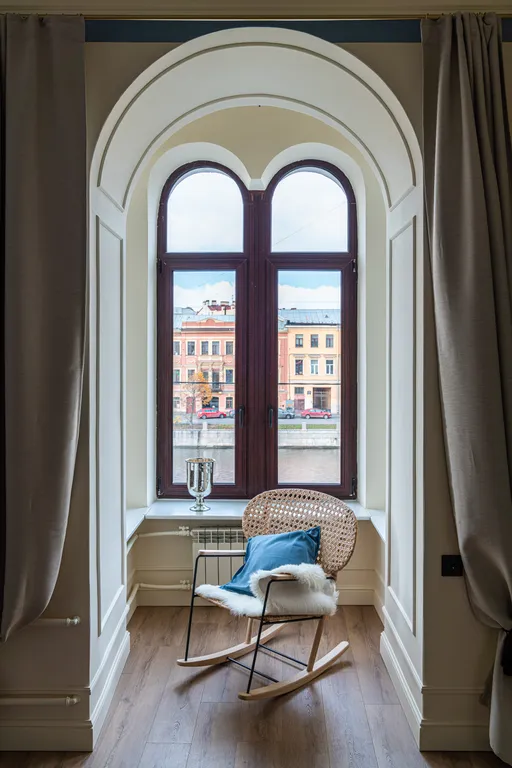 Квартира Светлая видовая квартира с эркером — Санкт-Петербург