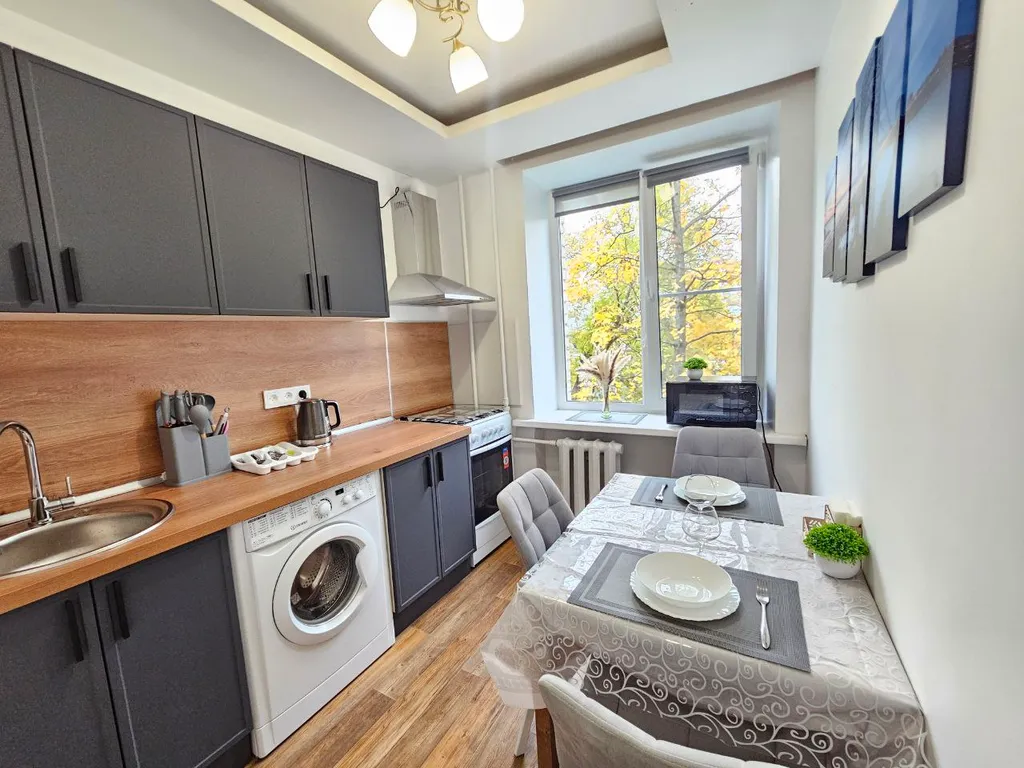 Светлая однокомнатная квартира возле реабилитации