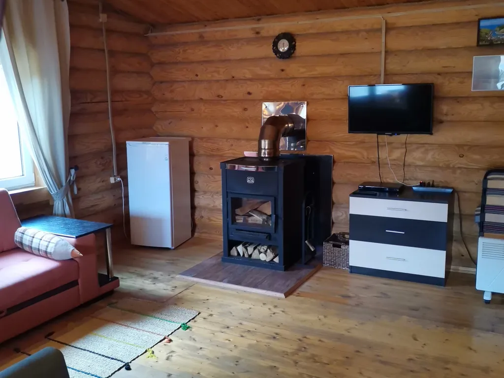 Апартаменты с сауной из сруба сибирской сосны с видом на горы Адыгеи