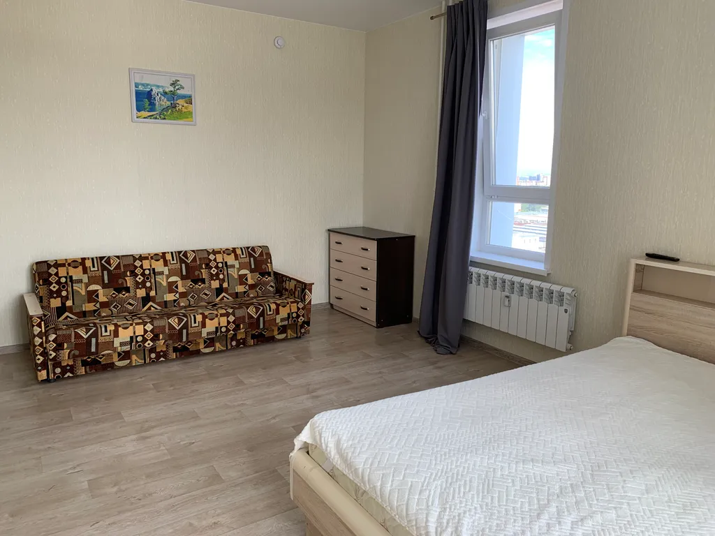 Квартира Однокомнатная квартира с красивым видом на город с 15 этажа — Красноярск