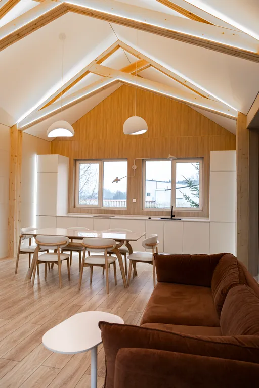 Дом с баней и джакузи