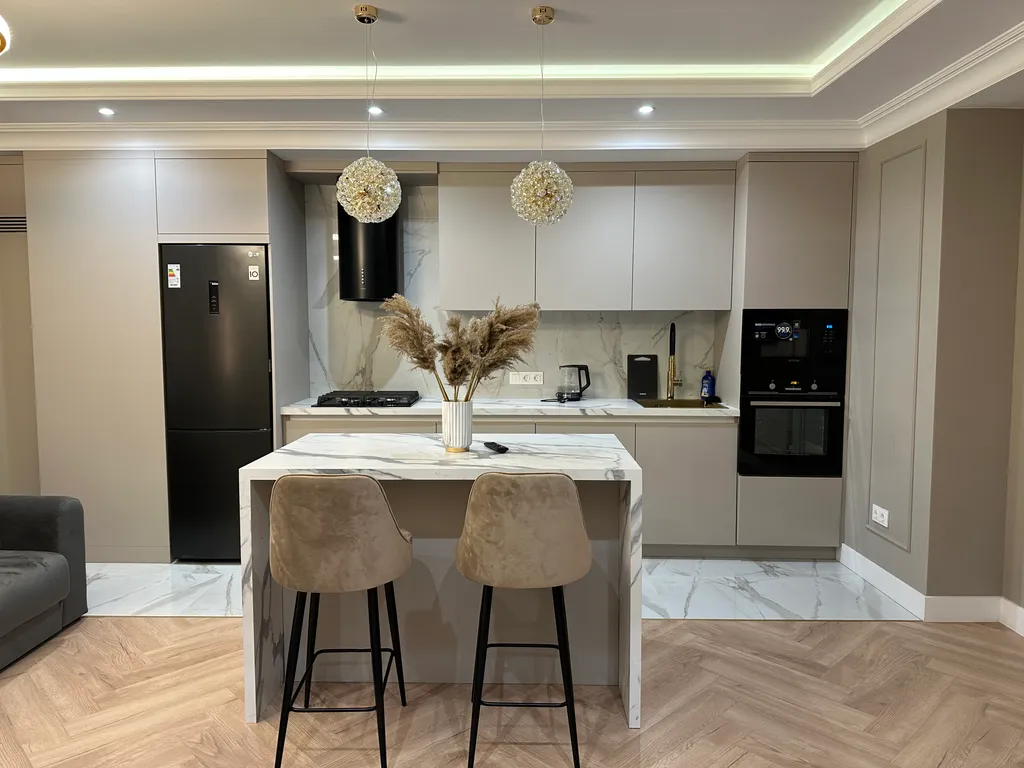 Квартира класса люкс с видом на фонтан