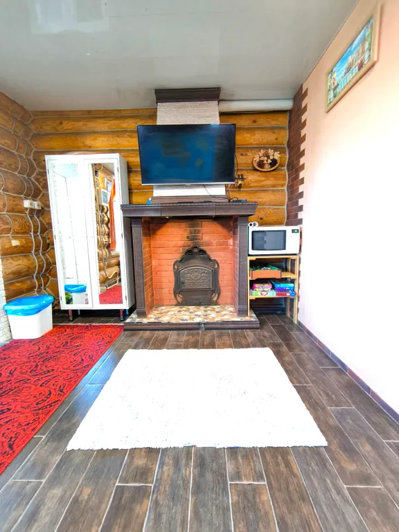 Коттедж с панорамным балконом, баня на дровах безлимит