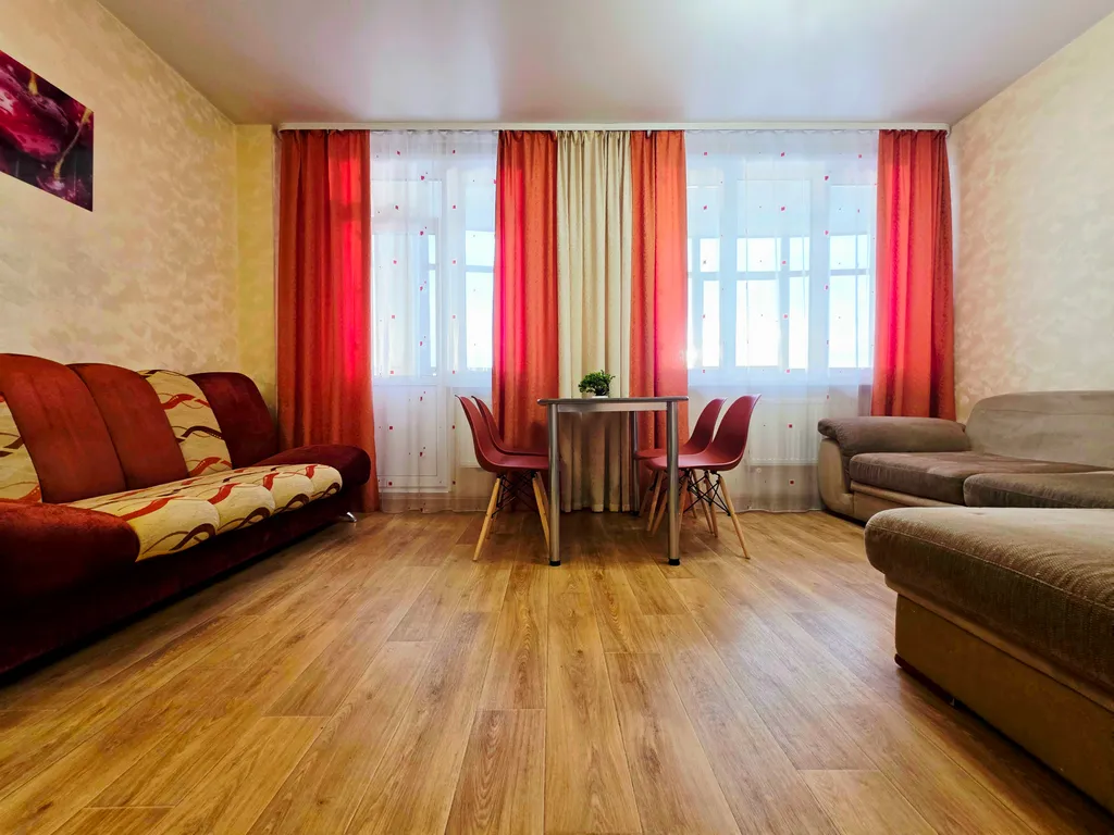 Просторная квартира с видом на город