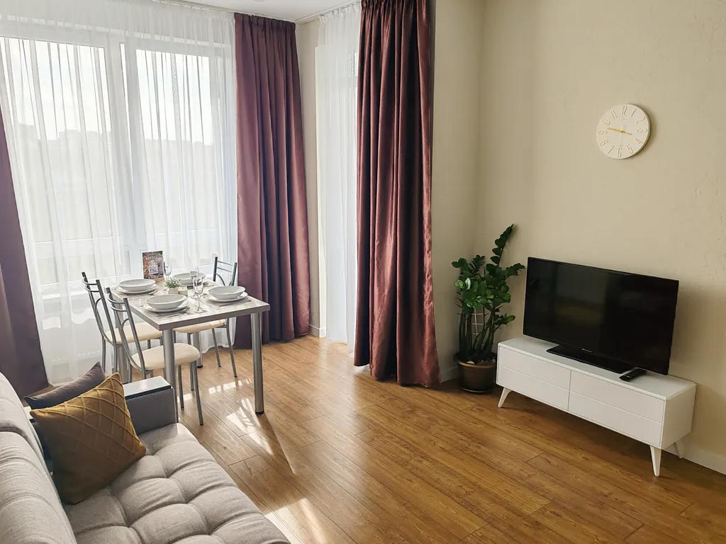 Уникальная 2-к квартира с чудесным видом на город с 14 этаже в ЖК Онегин