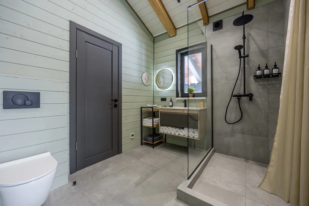 Дом с купелью и сауной