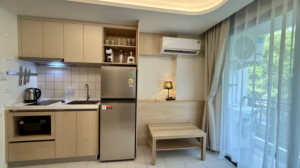 Чудесная квартира около пляжа Камала с бассейном, спортзалом и шатлом