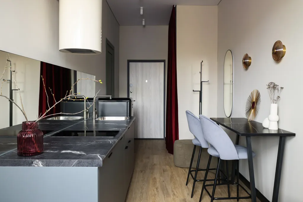 Квартира Квартира Студия с дизайнерским ремонтом. Кондиционер. БОЙЛЕР. — Гатчина