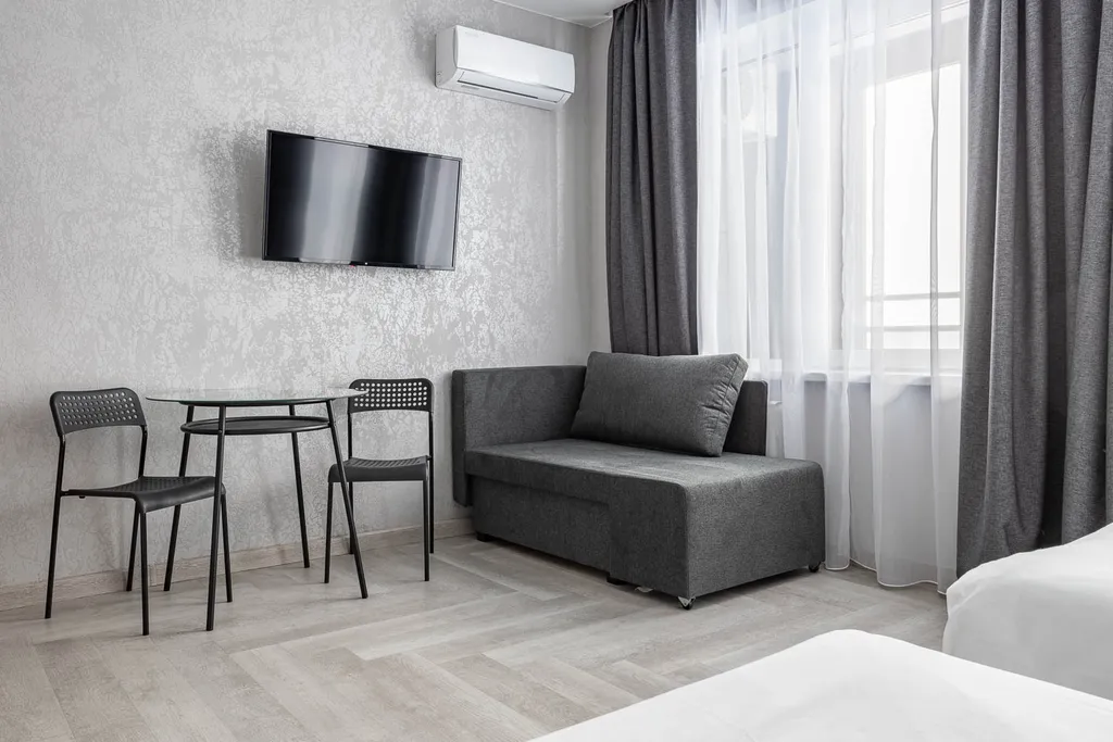 Полулюкс Трехместный с видом на реку (Твин)