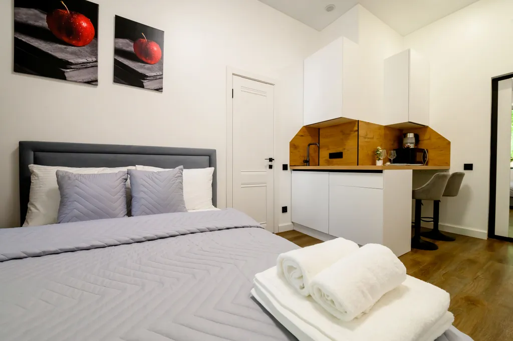 Квартира Квартира Дизайнерская студия на западе — Москва