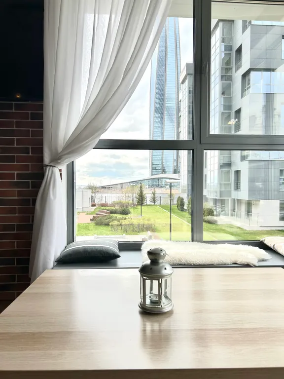 Квартира Квартира Апартамент в ЖК Лахта Плаза — Санкт-Петербург