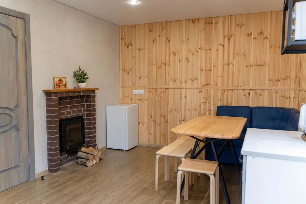 Дом отдыха барнхаус у Волги с баней и банным чаном